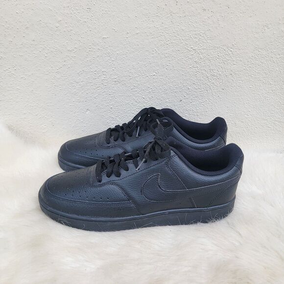 Nike Court Vision Low CD5463-002 Sneakers Men\'s Sz 11  Black Lace-Up Shoes main image 4